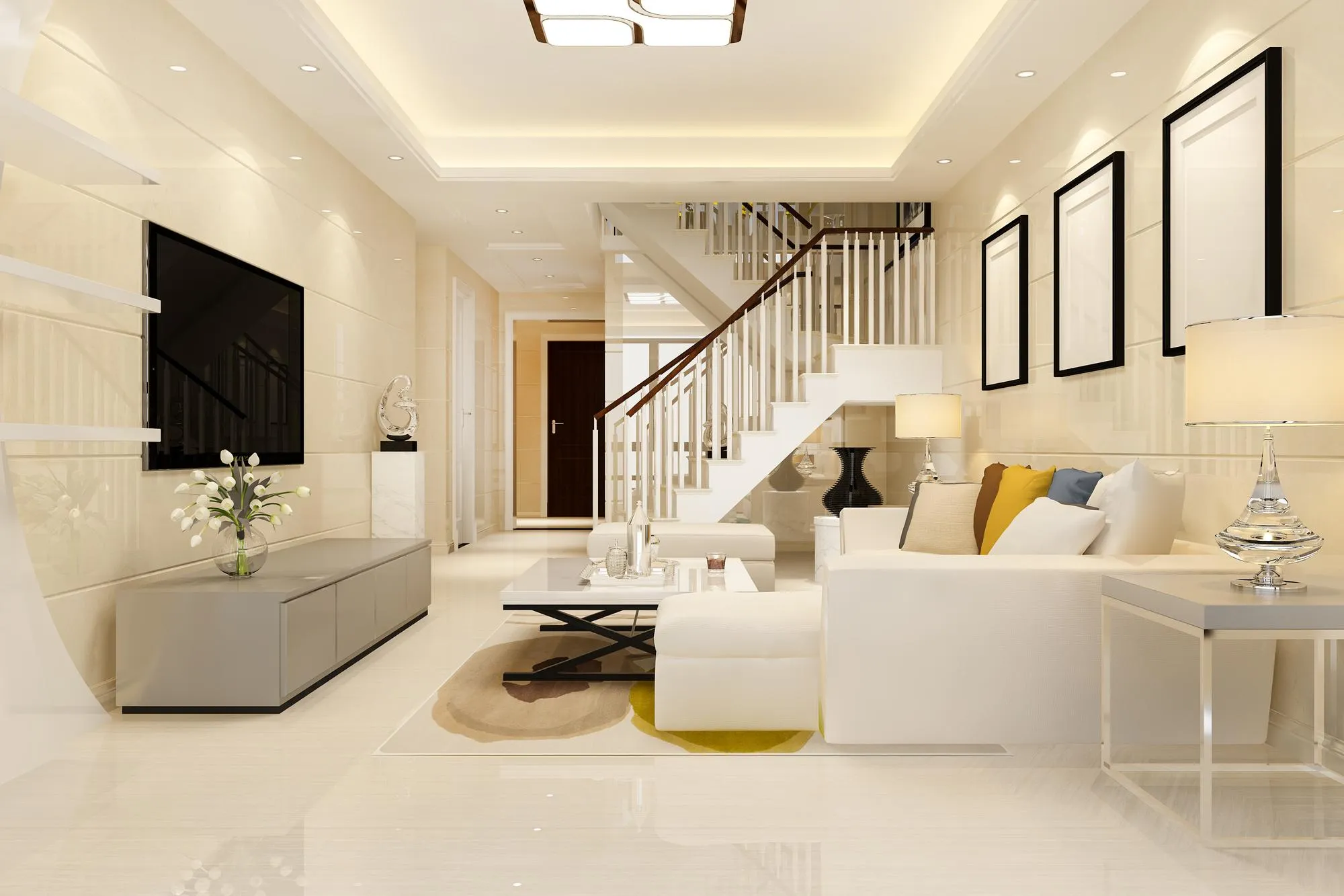 Luxury lounge area