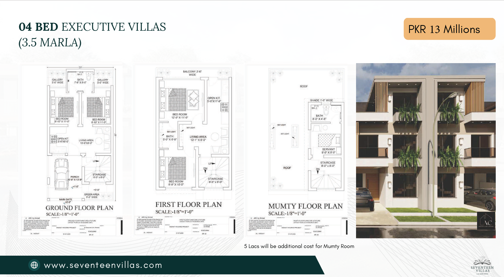 4 Bedroom Executive Villa