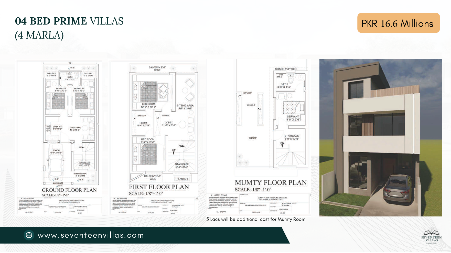 4 Bedroom Prime Villa