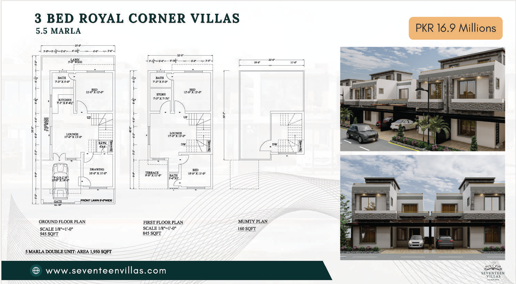 3 Bedroom Executive Villa
