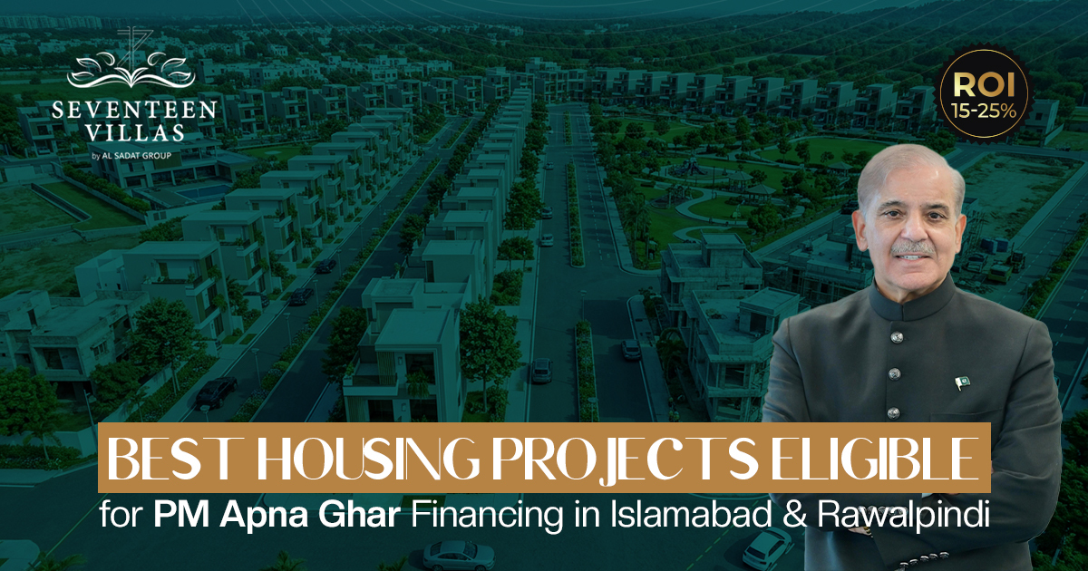 Best Housing Project Eligible for PM Apna Ghar Financing in Islamabad & Rawalpindi
