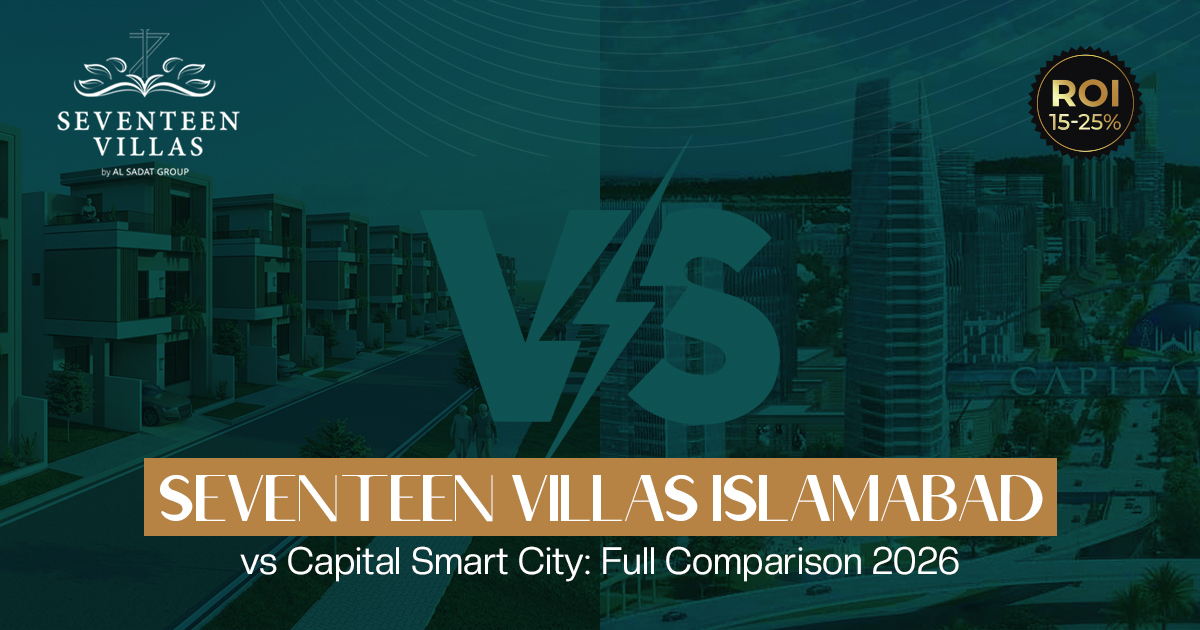 Seventeen Villas Islamabad vs Capital Smart City