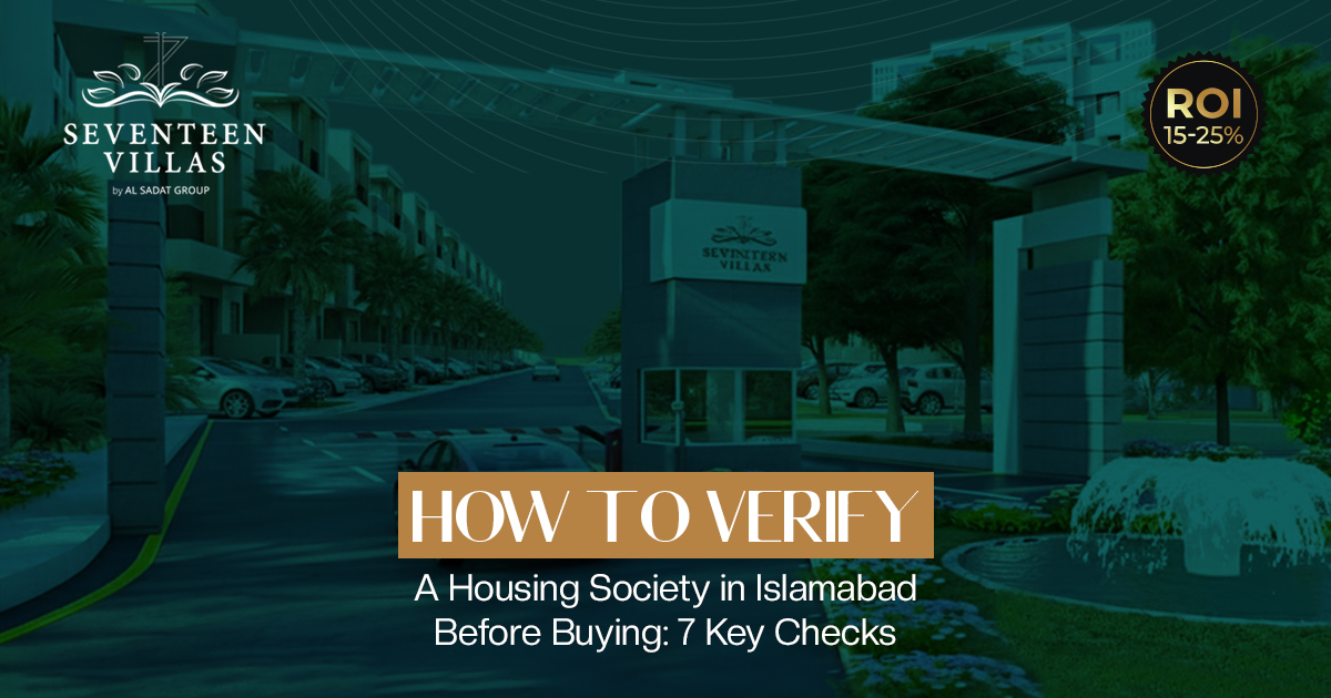 How to Verify a Housing Society in Islamabad Before Buying