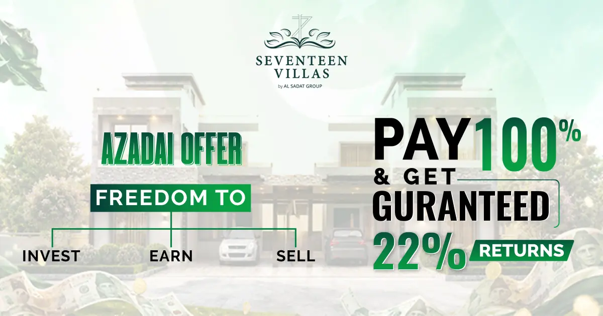 Azadi Offer: Invest Today & Get Minimum 22% Guaranteed ROI