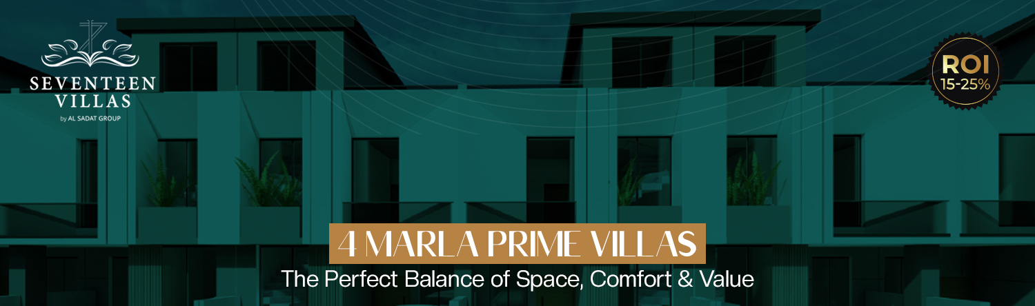 4 Marla Prime Villas: The Perfect Balance of Space, Comfort & Value