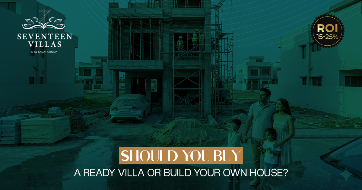 Should You Buy a Ready Villa or Build Your Own House?